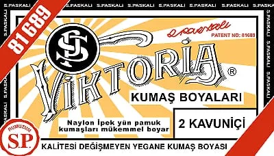 Viktoria Yemiş Rəngi Paltar Boyası