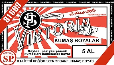 Viktoria Al Qırmızı Paltar Boyası