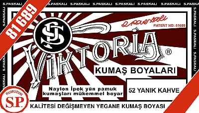 Viktoria Yanıq Qəhvəyi Paltar Boyası