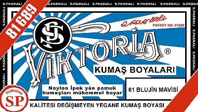 Viktoria Cins Mavisi Paltar Boyası