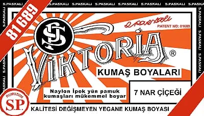 Viktoria Nar Çiçəyi Paltar Boyası